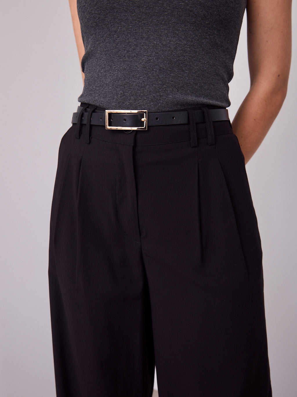 JOSEPH PANT - BLACK