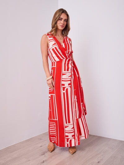 REBECCA MAXI DRESS - RED