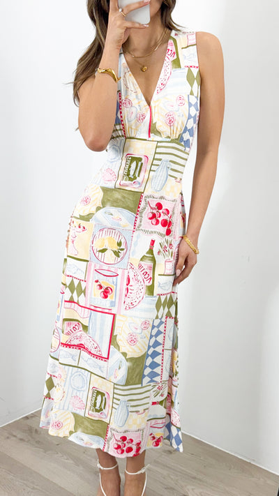 RAVENNA DRESS - PRINT
