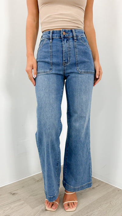 TREY JEAN - DENIM