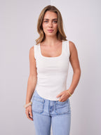 SATURDAY TANK TOP - WHITE