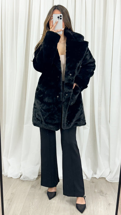 LANI COAT - BLACK