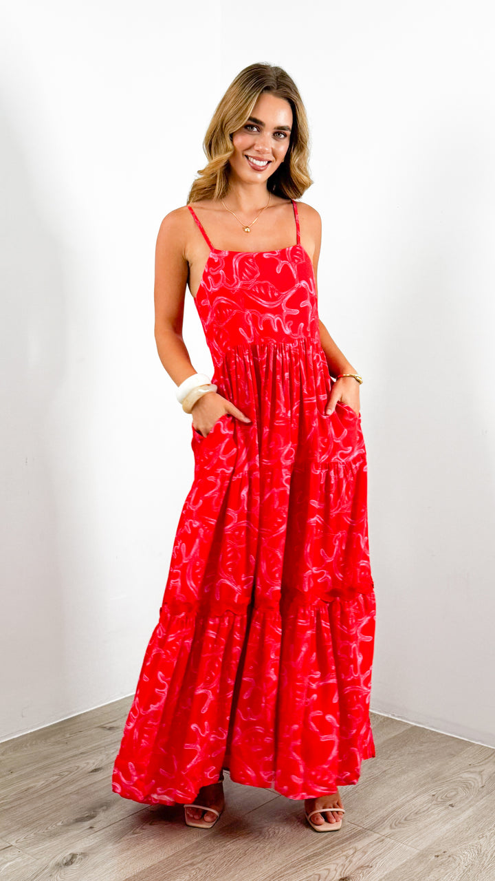 PORTA DRESS - WATERMELON