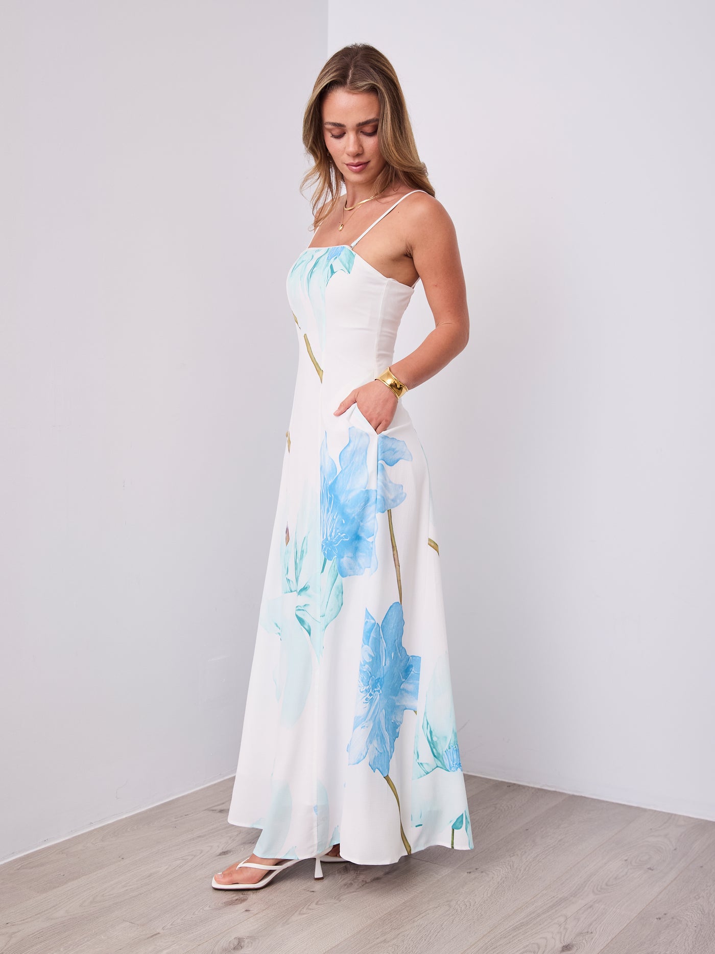 CARINNE DRESS - WHITE