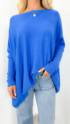 TESSA KNIT - COBOLT BLUE