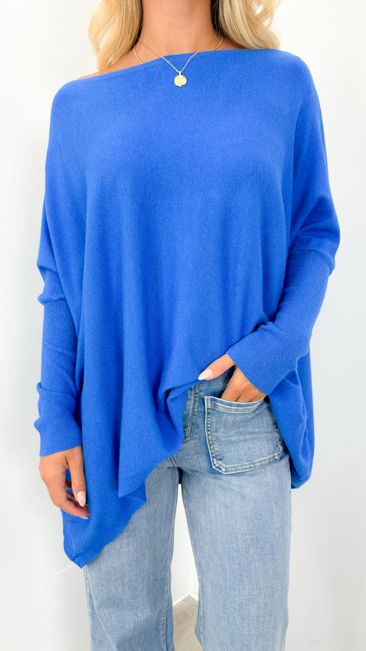 TESSA KNIT - COBOLT BLUE