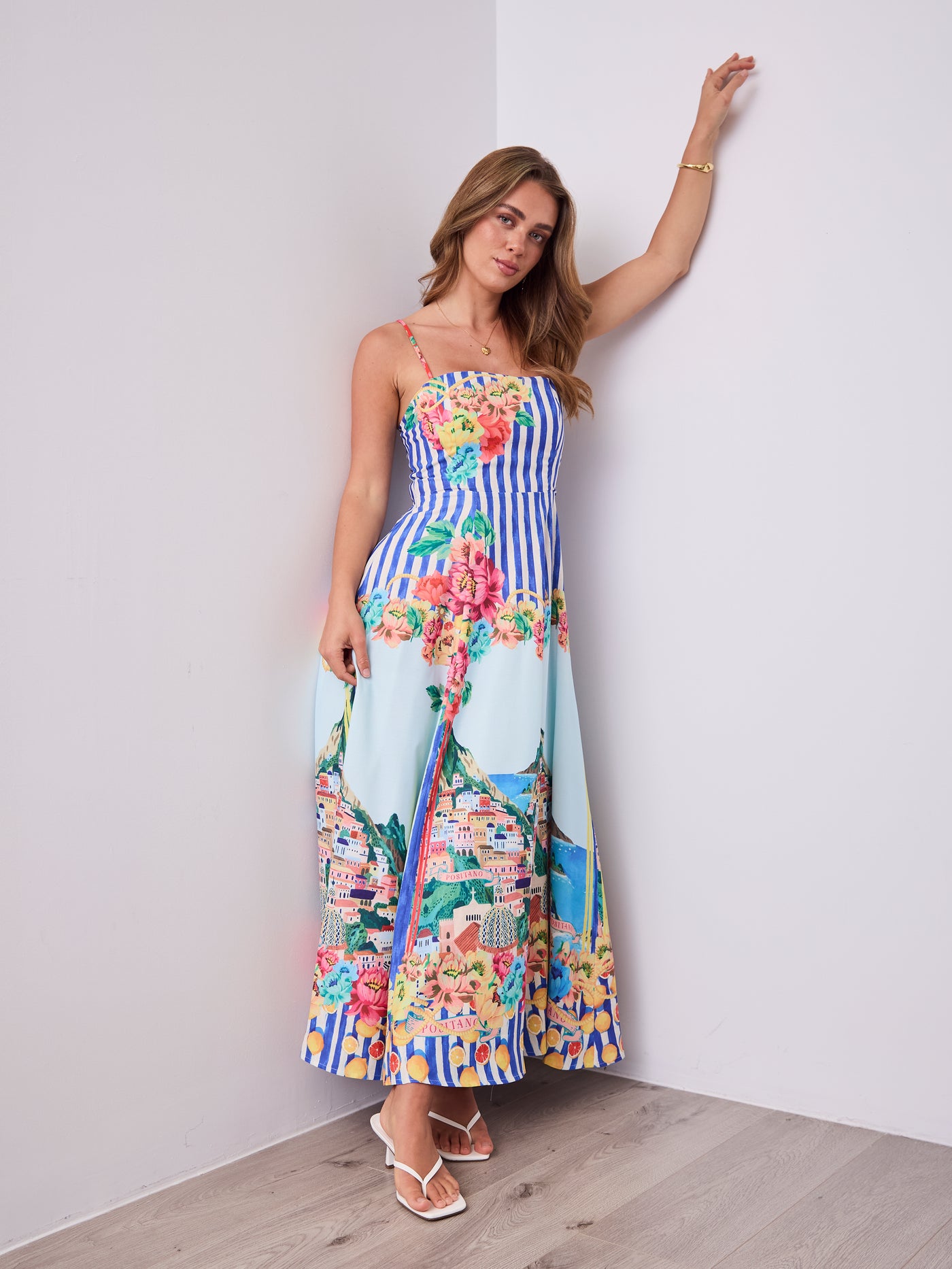POSITANO SUNDRESS - MULTI