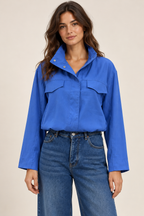 JAMIE JACKET - BLUE