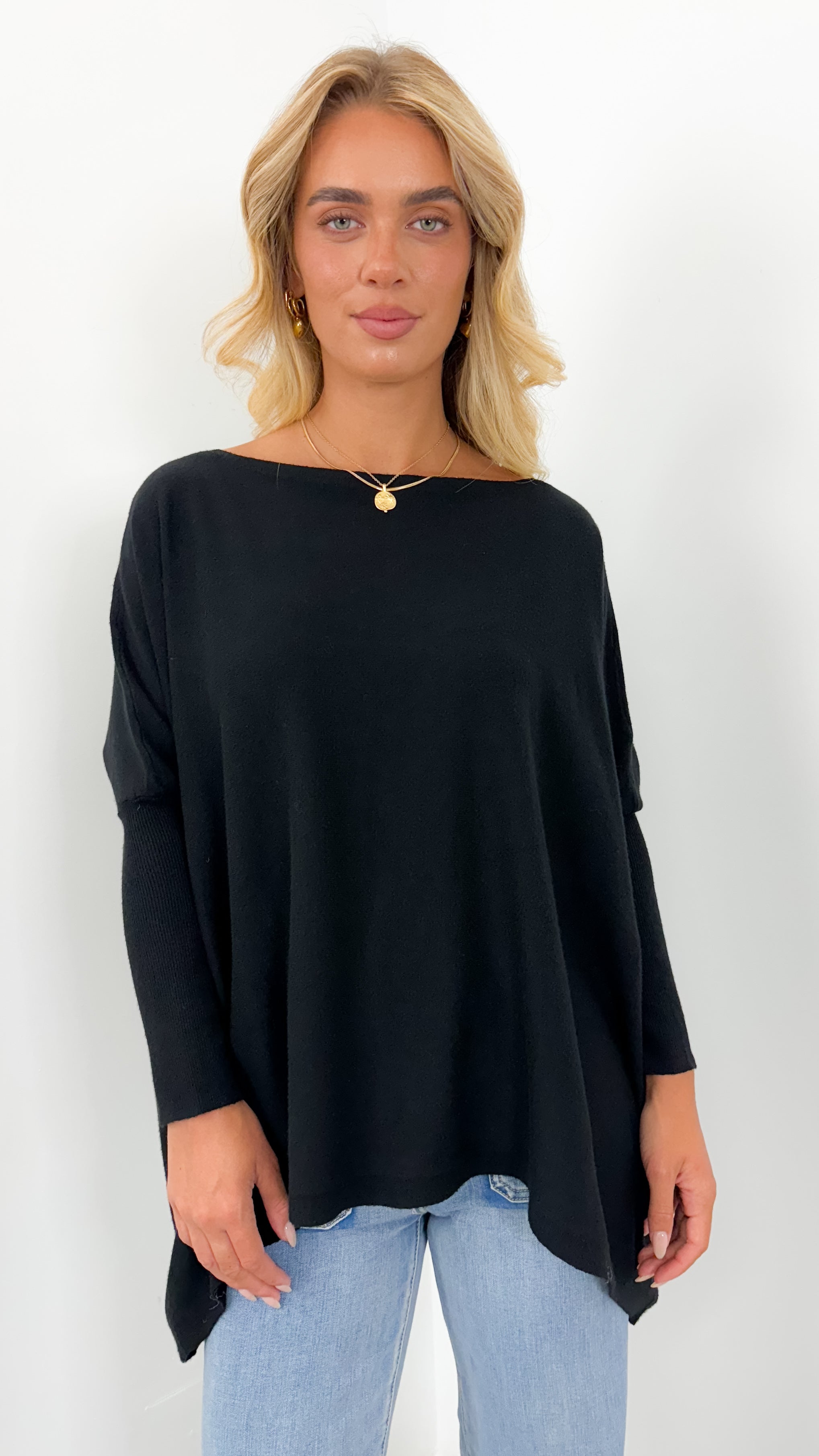 TESSA KNIT - BLACK