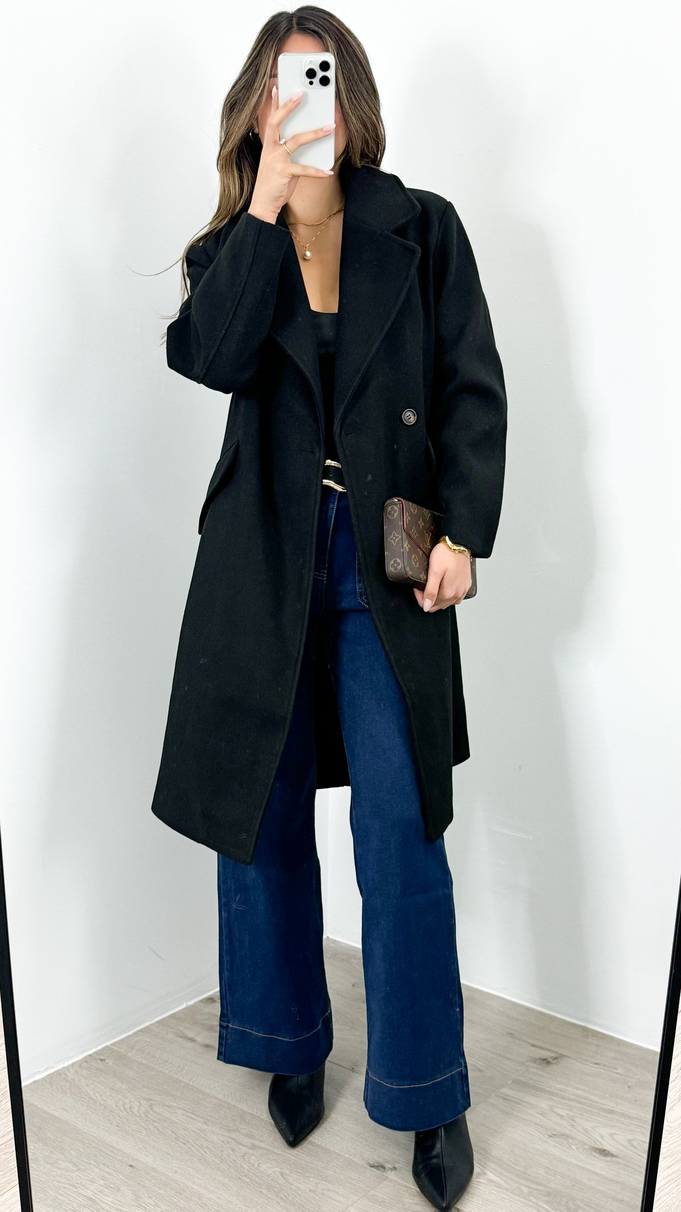 ARABELLA COAT - BLACK