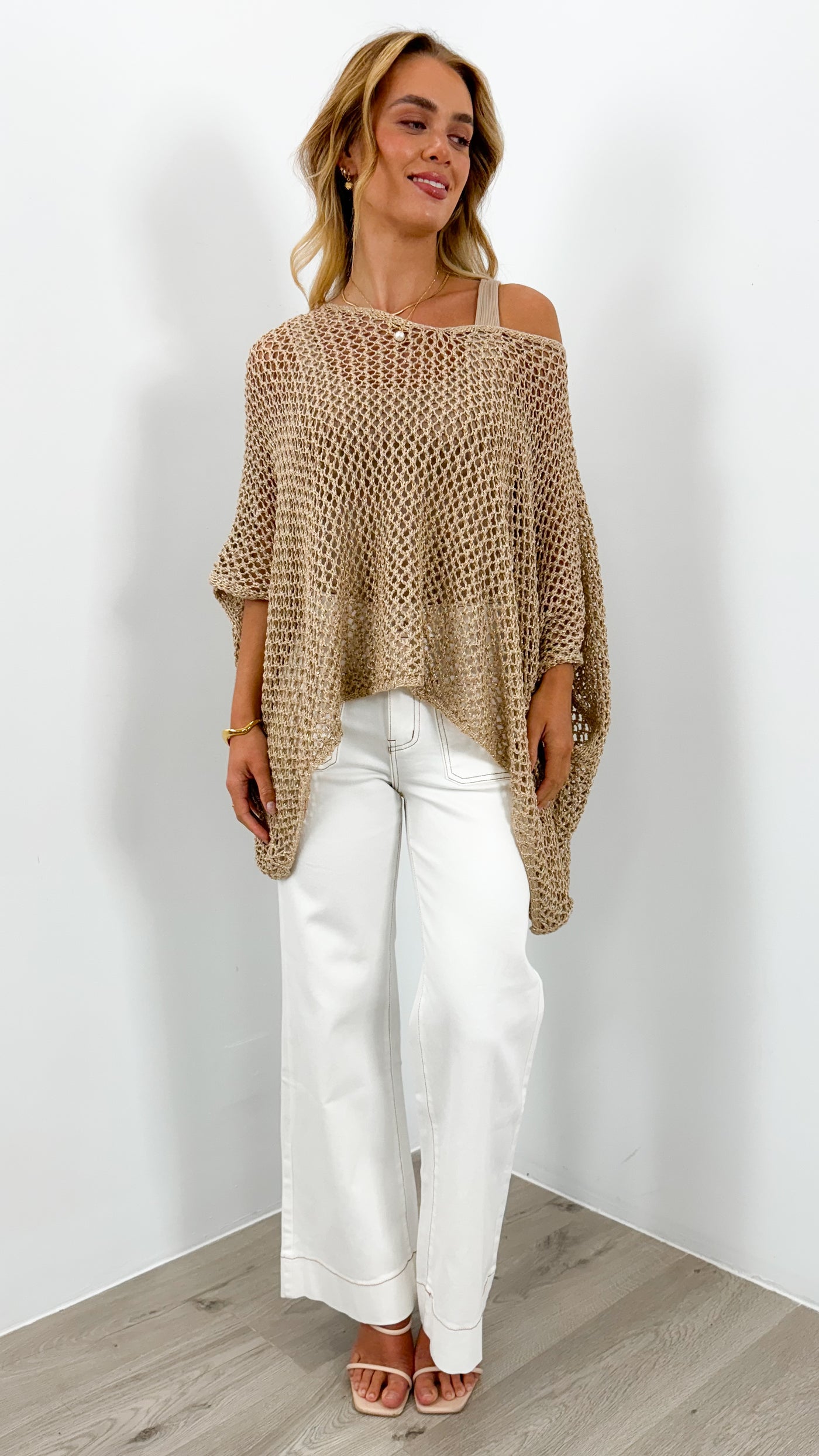 BENITA TOP - GOLD