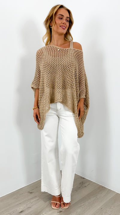 BENITA TOP - GOLD