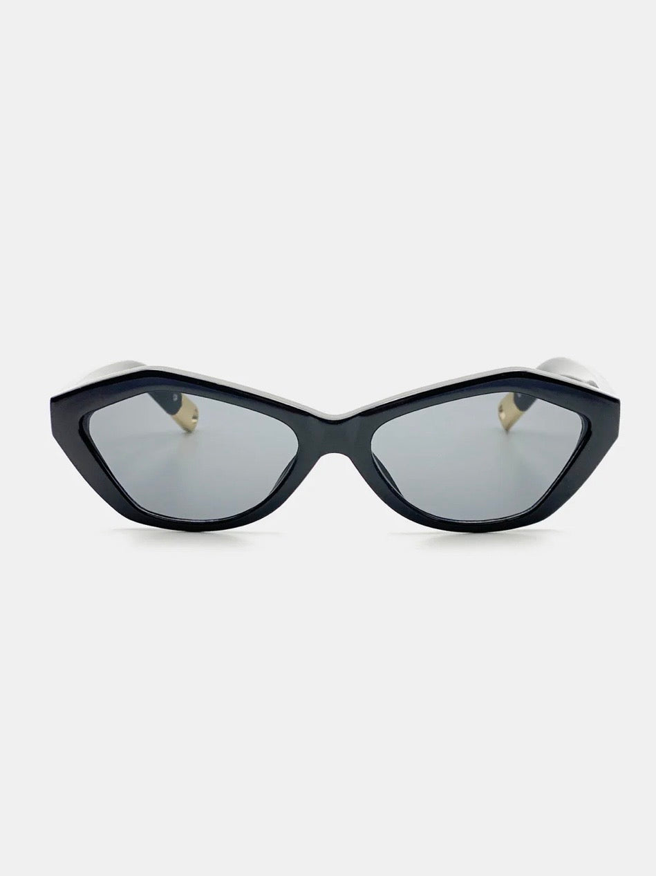 MEEKA SUNGLASSES - BLACK