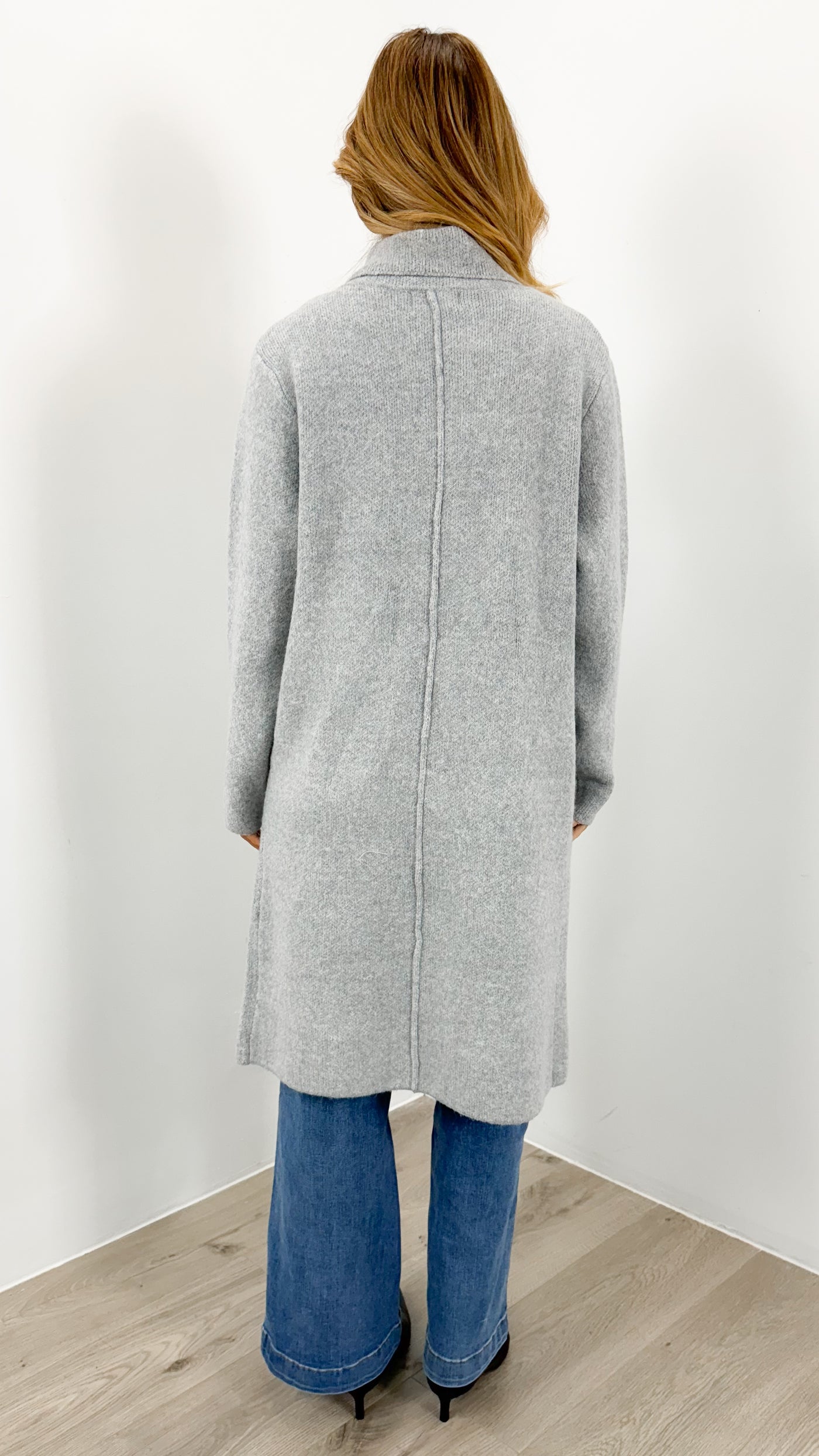 ALBA COATIGAN - GREY
