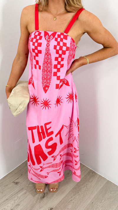 ON THE COAST MAXI - PINK