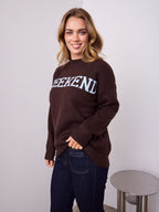 WEEKEND KNIT - CHOCOLATE