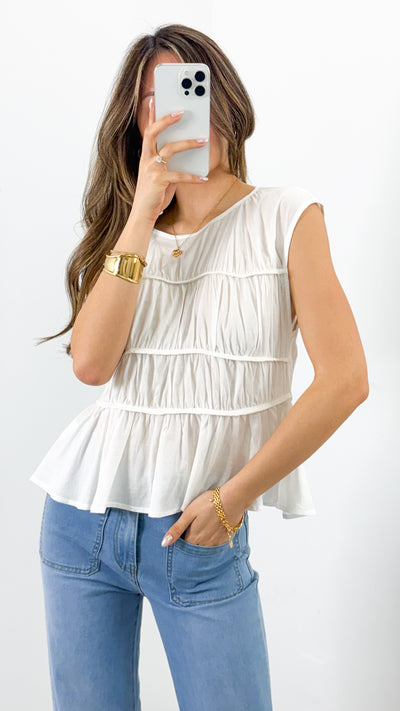 NAMMOS TOP - WHITE