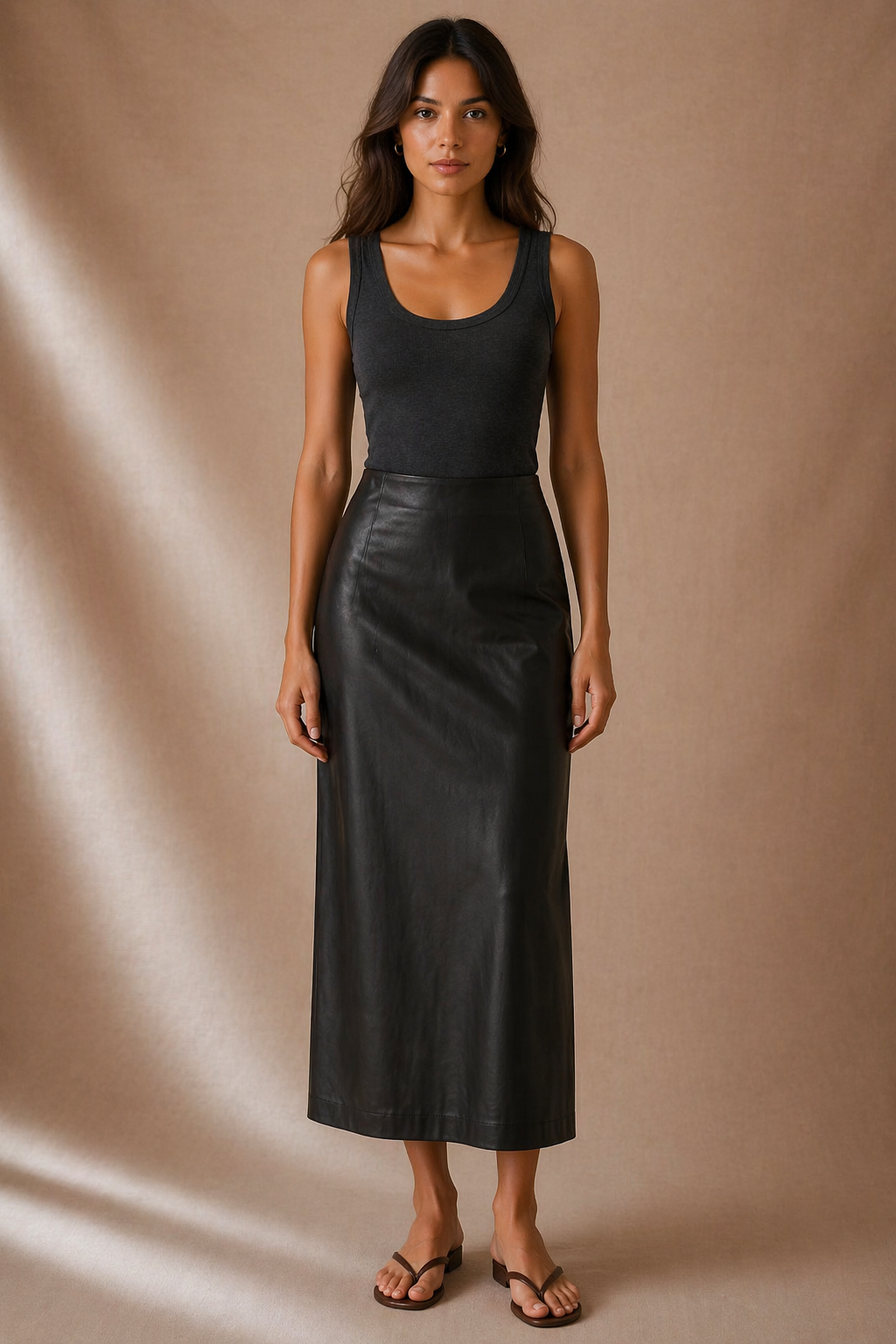 GEORGE SKIRT - BLACK