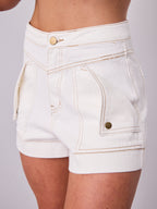 OLAN SHORTS - WHITE