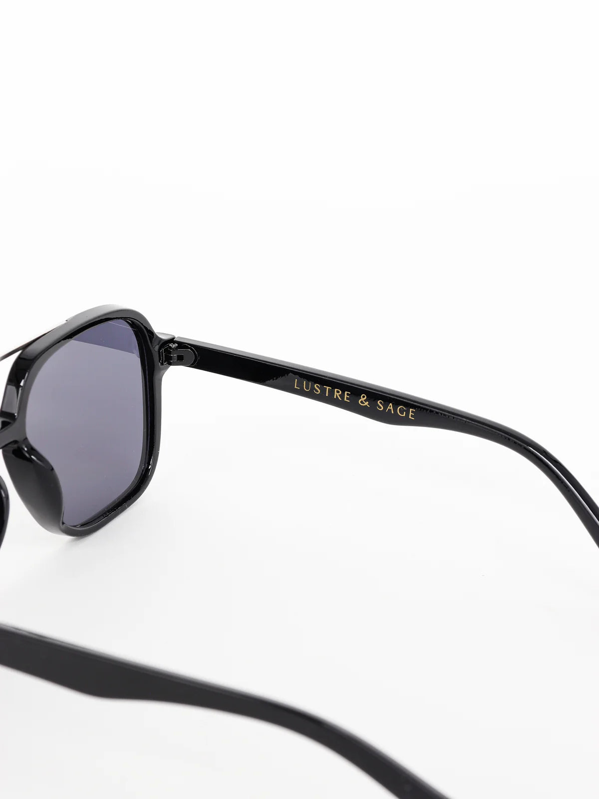 GISELLE AVIATOR SUNGLASSES - BLACK