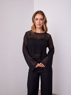 JAZZ TOP - BLACK