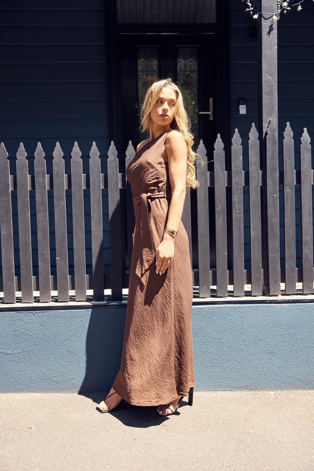 ANGIE DRESS - CHOCOLATE