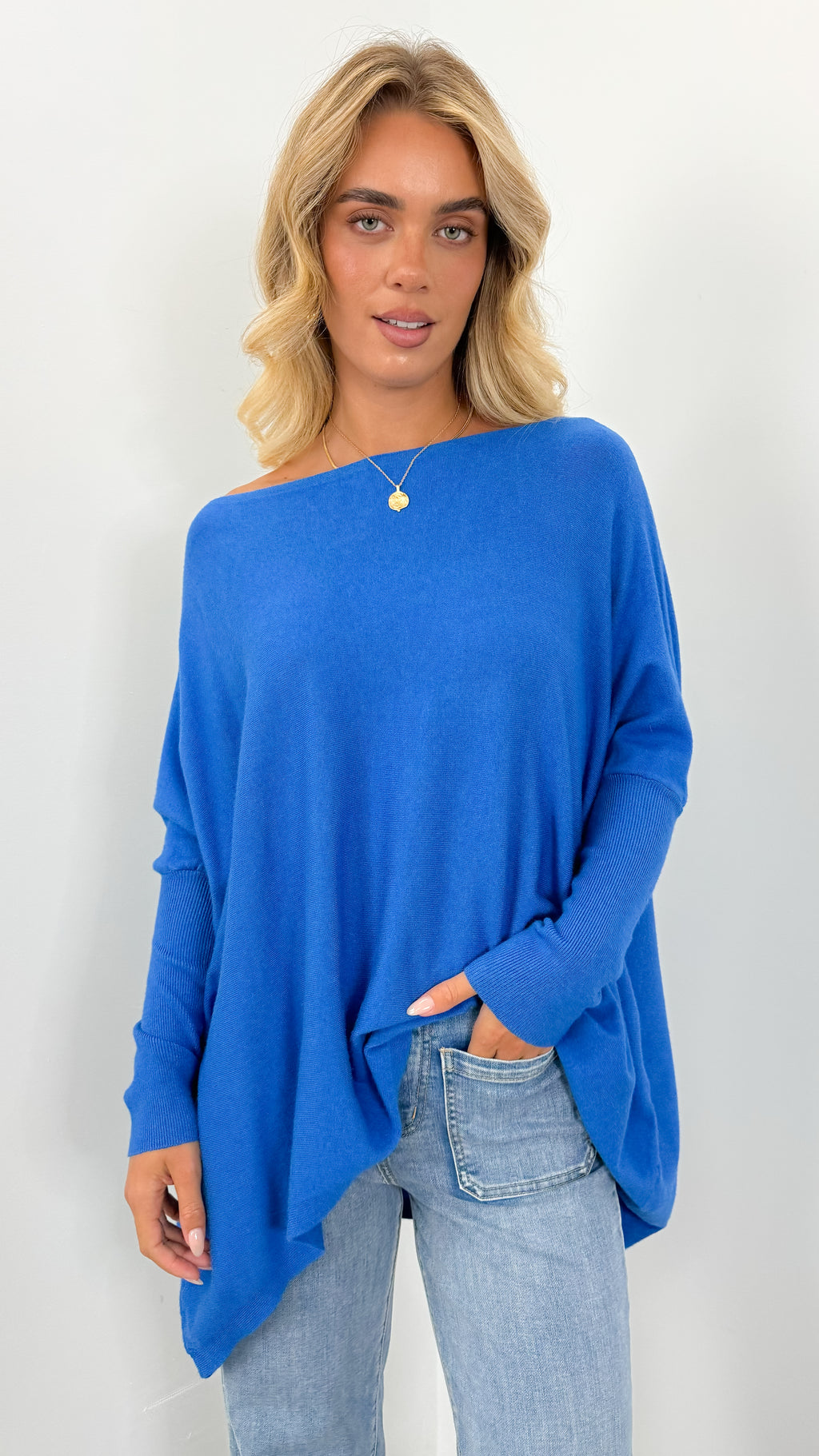 TESSA KNIT - COBOLT BLUE