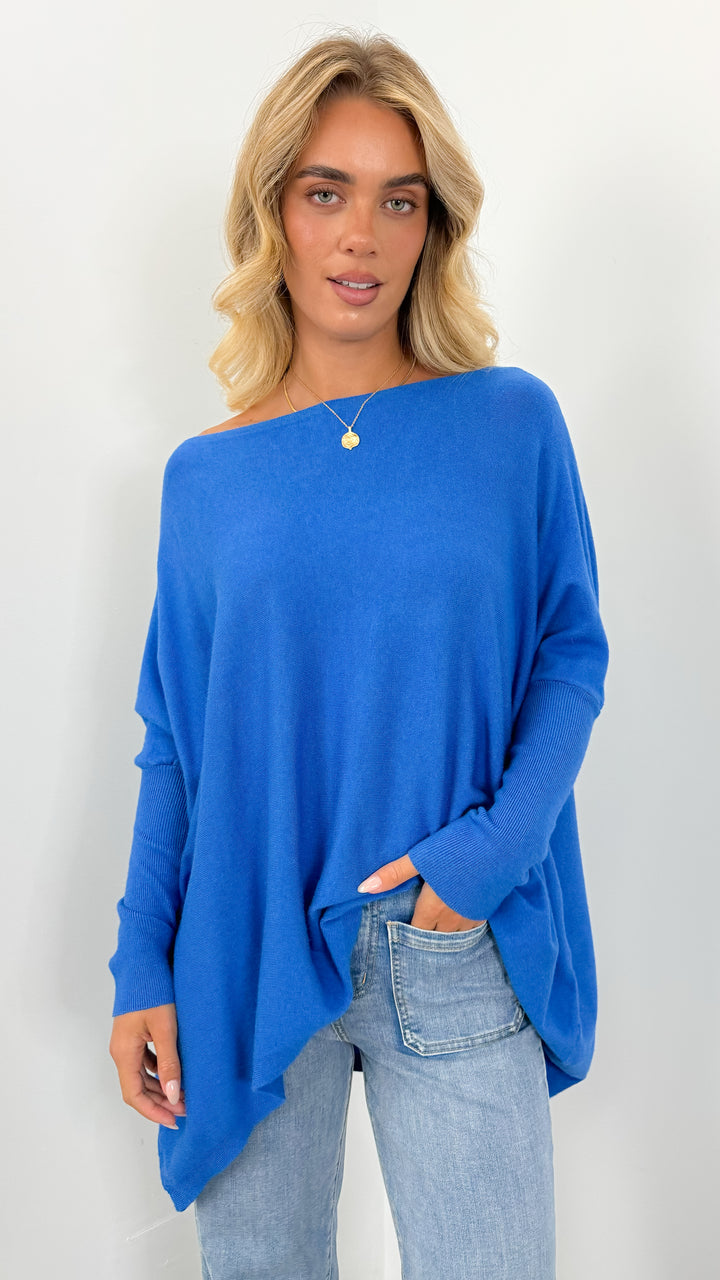 TESSA KNIT - COBOLT BLUE