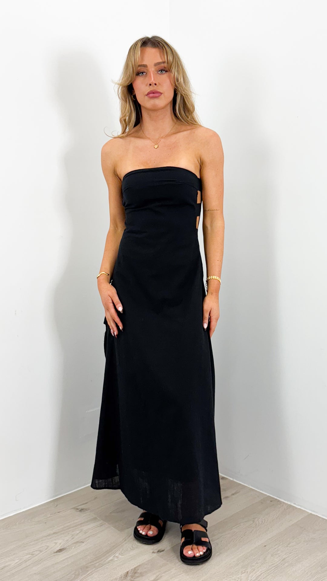 FRANKIE MAXI - BLACK