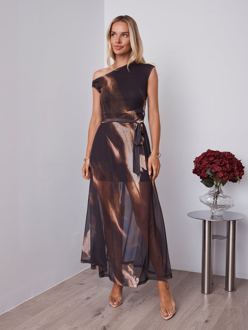 AVALON DRESS - CHOCOLATE