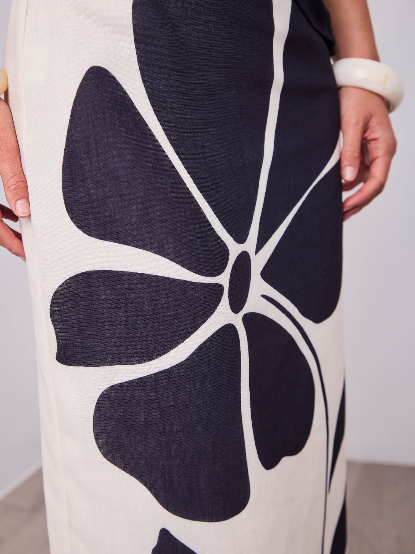 KOKO MAXI SKIRT - CREAM