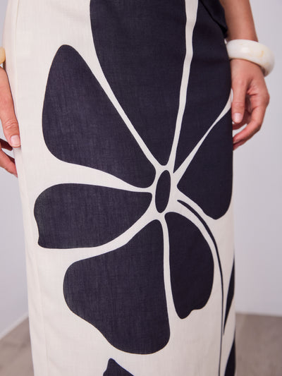 KOKO MAXI SKIRT - CREAM