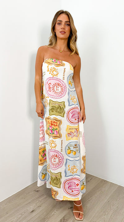 AMALFI DRESS - PRINT