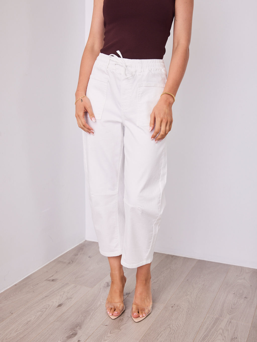 JASON JOGGERS - WHITE