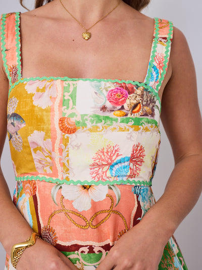 CHIARA MAXI DRESS - MULTI