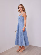 EVE DENIM DRESS - DENIM