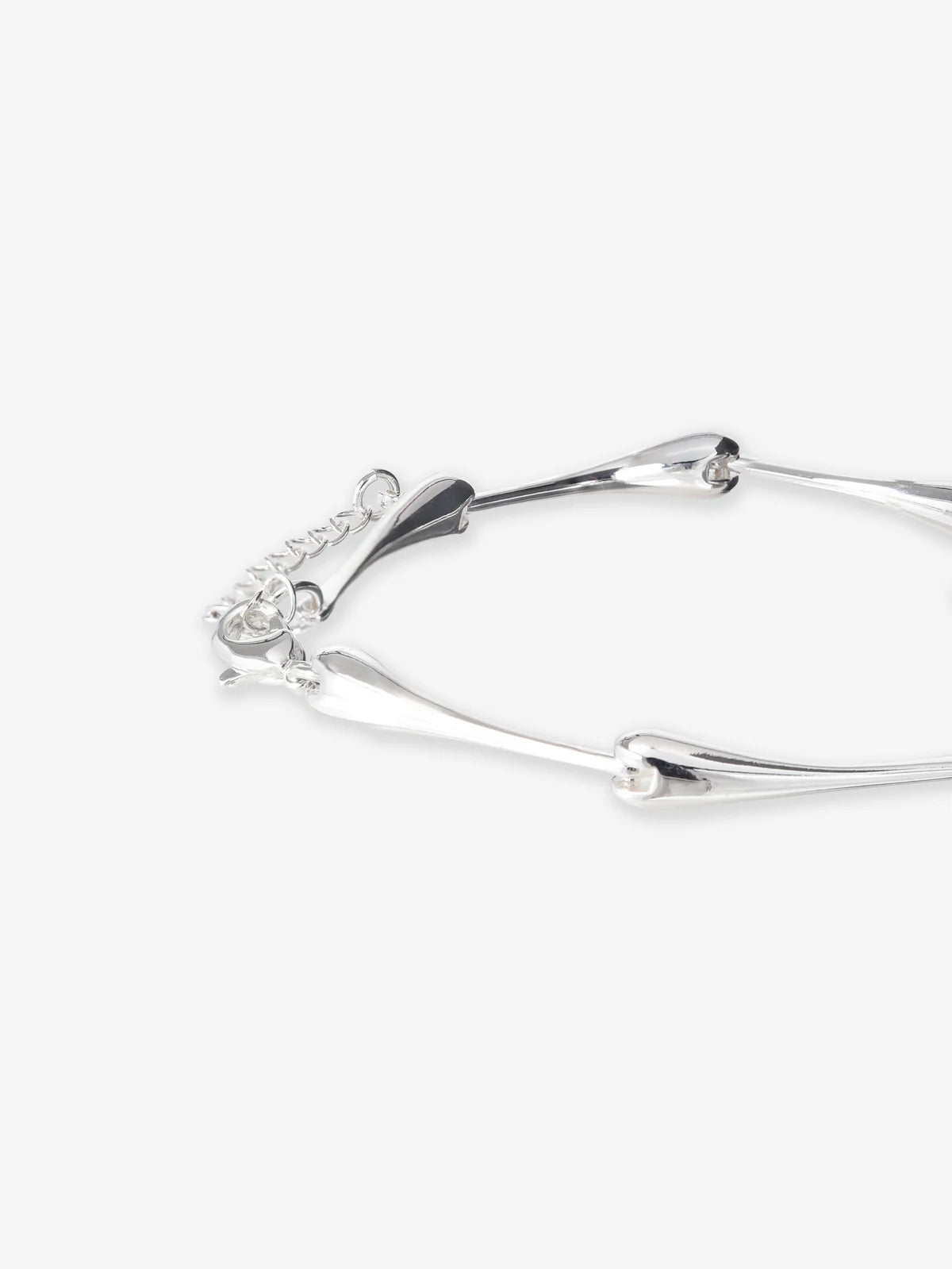 CHROME STERLING SILVER BRACELET - SILVER
