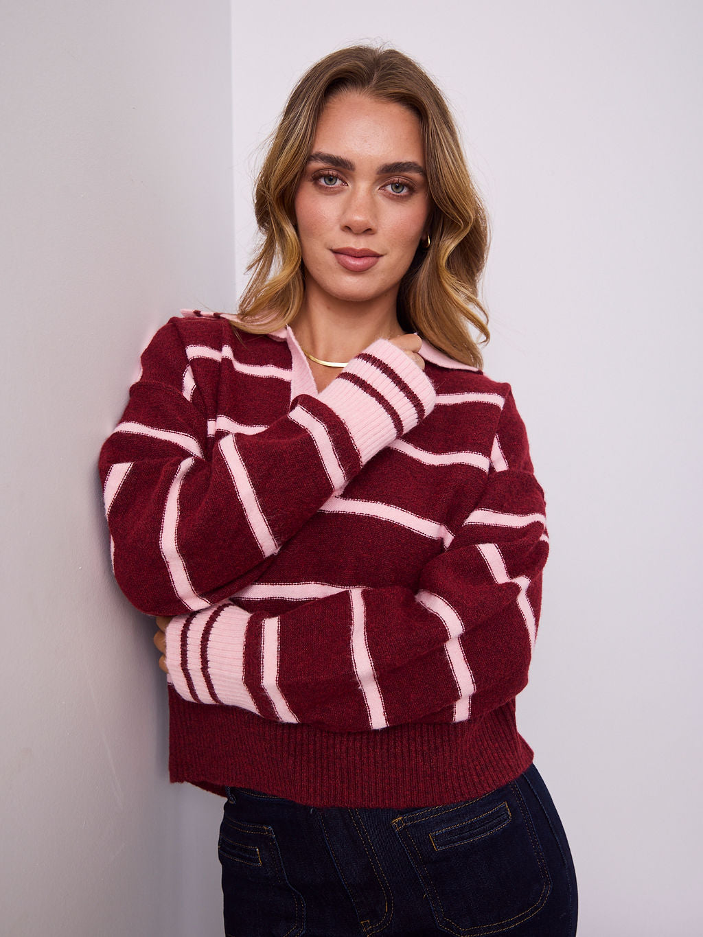PEPPA KNIT - MERLOT