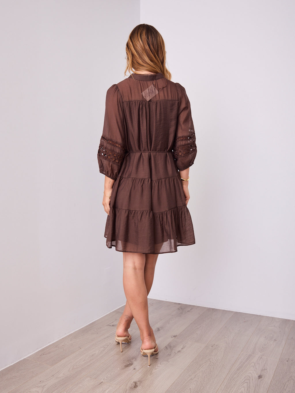 ANNABELLE DRESS - CHOCOLATE