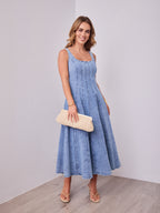 EVE DENIM DRESS - DENIM