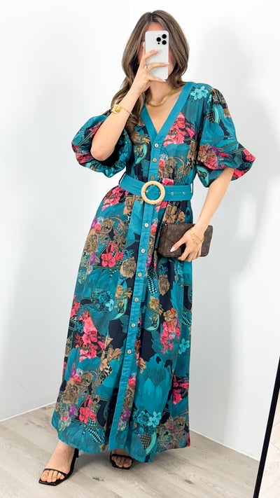 LUCINDA MAXI - BLUE