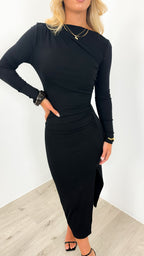 COLEMAN DRESS - BLACK