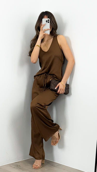 ZANA PANT - BROWN