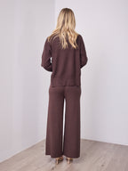 DELTA KNIT PANT - ESPRESSO