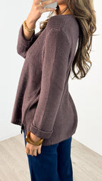 TIANA KNIT - CHOCOLATE