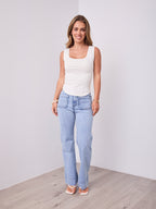SATURDAY TANK TOP - WHITE