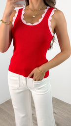 LULU TOP - RED