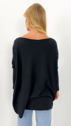 TESSA KNIT - BLACK