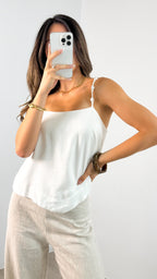 PORTELLI TOP - WHITE