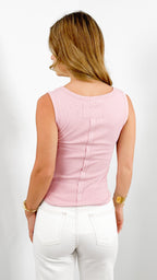 SATURDAY TANK TOP - PINK